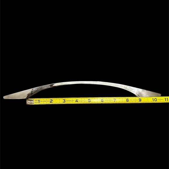 Stainless Steel Cabinet Handle Drawer Pull 8” Center to Center Pull 12” Overall - Picture 1 of 9